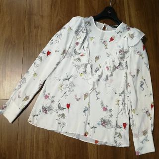 ザラ(ZARA)のZARA WOMAN✩プリント柄 ブラウス✩イエナ アローズ アーバン H&M(シャツ/ブラウス(長袖/七分))