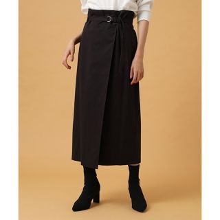 アズールバイマウジー(AZUL by moussy)の【新品タグ付き】AZULby moussy ラップスカート(ロングスカート)