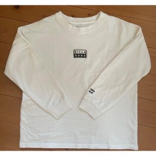 ビラボン(billabong)のBILLA BONG 白　ロングTシャツ(Tシャツ(長袖/七分))