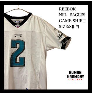 リーボック(Reebok)のReebok  リーボック NFL EAGLES イーグルス ゲームシャツ 古着(Tシャツ/カットソー(半袖/袖なし))