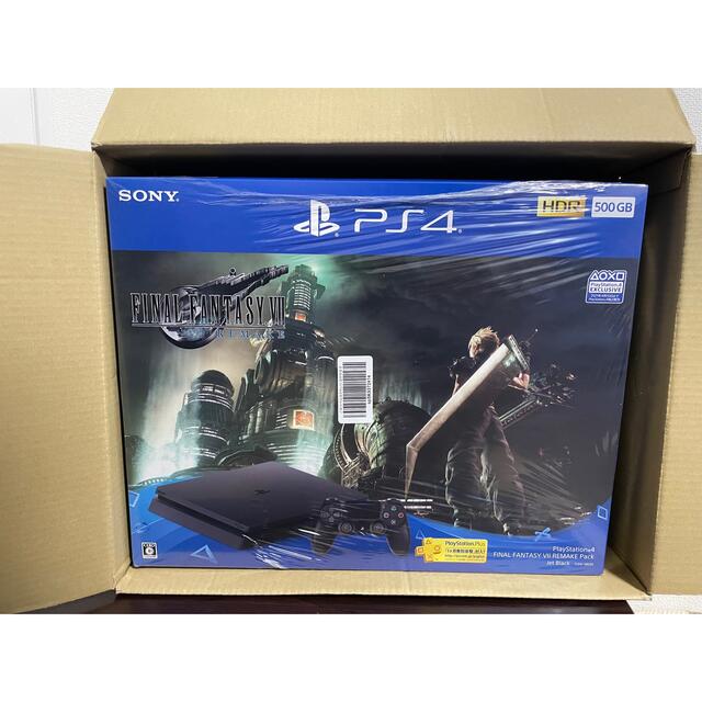 PlayStation4(プレイステーション4)のFINAL FANTASY VII REMAKE Pack CUHJ-10035 エンタメ/ホビーのゲームソフト/ゲーム機本体(家庭用ゲーム機本体)の商品写真