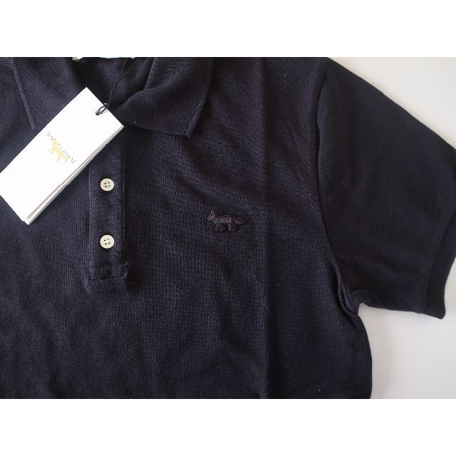 MAISON KITSUNE'(メゾンキツネ)のmaison kitsune キツネ black fox ポロシャツ L メンズのトップス(ポロシャツ)の商品写真