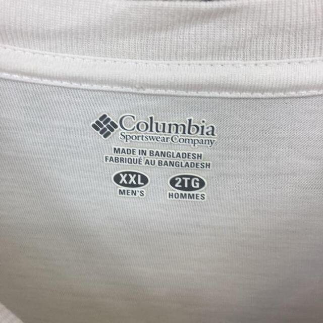 Columbia(コロンビア)の希少 90s コロンビア Tシャツ プリントロゴ ビッグシルエット 美品 メンズのトップス(Tシャツ/カットソー(半袖/袖なし))の商品写真