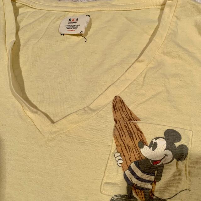 SEA(シー)のSEA Disney SURF ミッキー プリント Tシャツ レディースのトップス(Tシャツ(半袖/袖なし))の商品写真