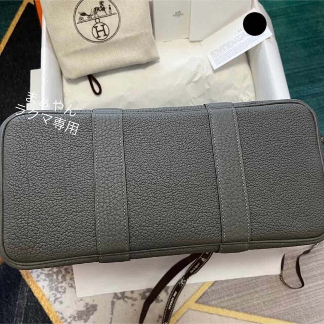 新品★入手困難HERMES ガーデンパーティーtpm 30 新色グリメイヤー