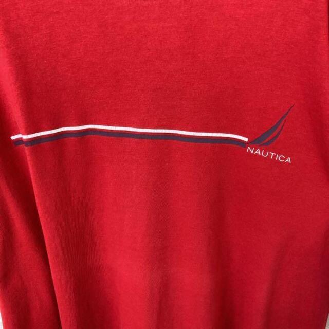 NAUTICA(ノーティカ)の希少 90s ノーティカ Tシャツ ビッグシルエット プリントロゴ 美品 メンズのトップス(Tシャツ/カットソー(半袖/袖なし))の商品写真