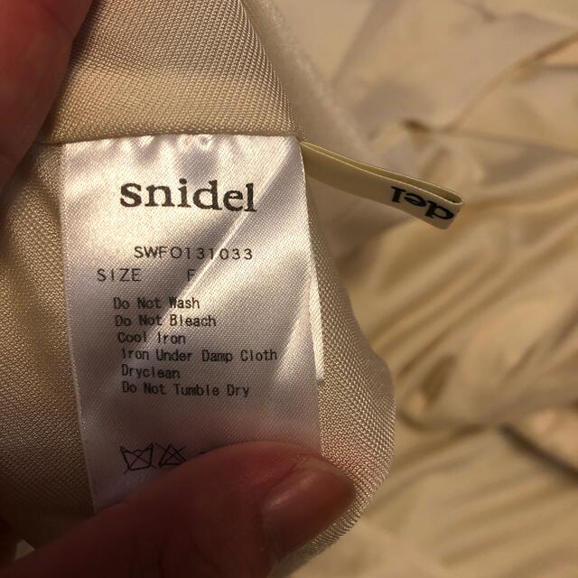 SNIDEL(スナイデル)のミニワンピ レディースのワンピース(ミニワンピース)の商品写真