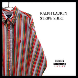 ラルフローレン(Ralph Lauren)のRalph laurenラルフローレン Strip shirt ストライプシャツ(シャツ)