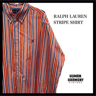 ラルフローレン(Ralph Lauren)のRalph Laurenラルフローレン Stripe shirtストライプシャツ(シャツ)