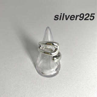 【匿名配送】ドロップシルバーリング silver925 メンズ レディース(リング(指輪))