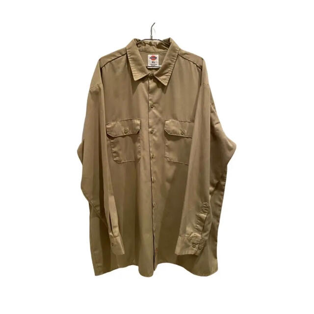 Dickies(ディッキーズ)のDickies ディッキーズ　WORK SHIRT ワークシャツ　無地　ゆるだぼ メンズのトップス(シャツ)の商品写真