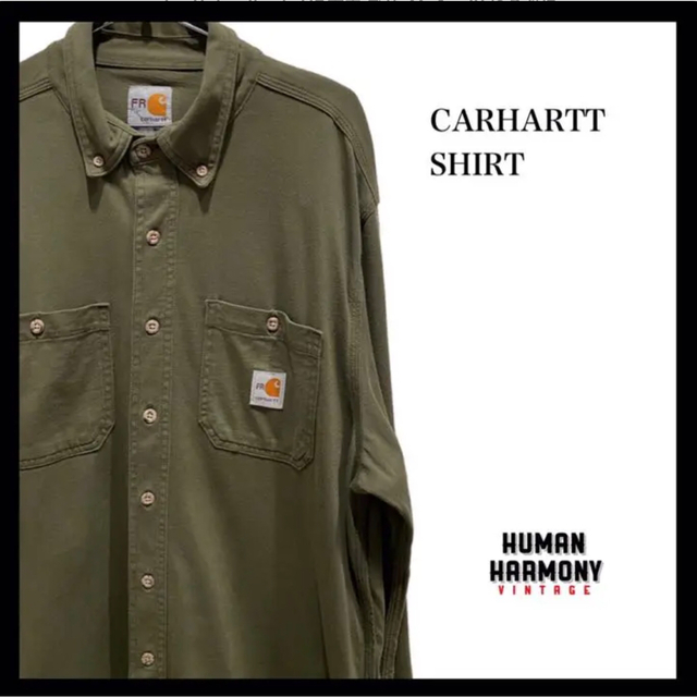 carhartt(カーハート)のcarhartt カーハート US古着 デザインシャツ ゆるだぼ メンズのトップス(シャツ)の商品写真