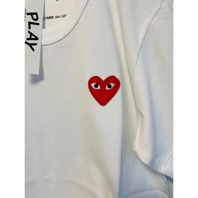 COMME des GARCONS(コムデギャルソン)のCOMME des GARCONS ハートロゴ カットソー レディース レディースのトップス(Tシャツ(半袖/袖なし))の商品写真