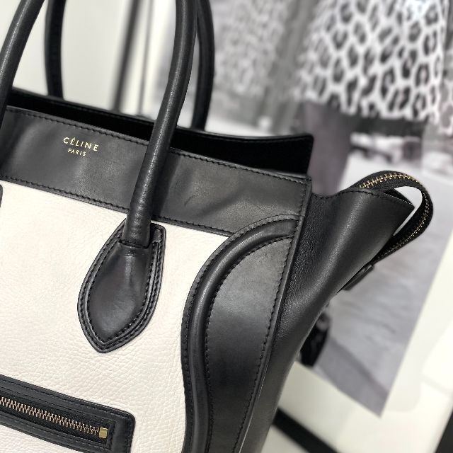 ブランド celine - CELINE セリーヌ ラゲージ ミニショッパー バイ