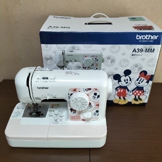 恵みの時 ブラザー brotherミシン ミッキー ミニー ディズニー A39ー