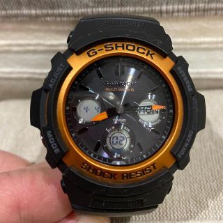 ジーショック(G-SHOCK)のG-SHOCK AWG-M100SF-1H4JR 2020限定ソーラー電波時計(腕時計(アナログ))