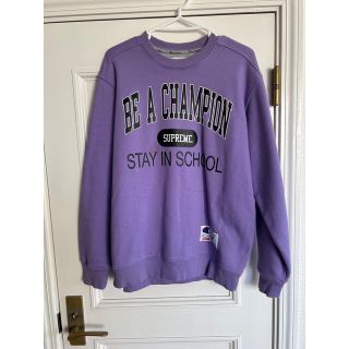 シュプリーム(Supreme)のsupreme ×champion トレーナー　2018ss 美品(スウェット)