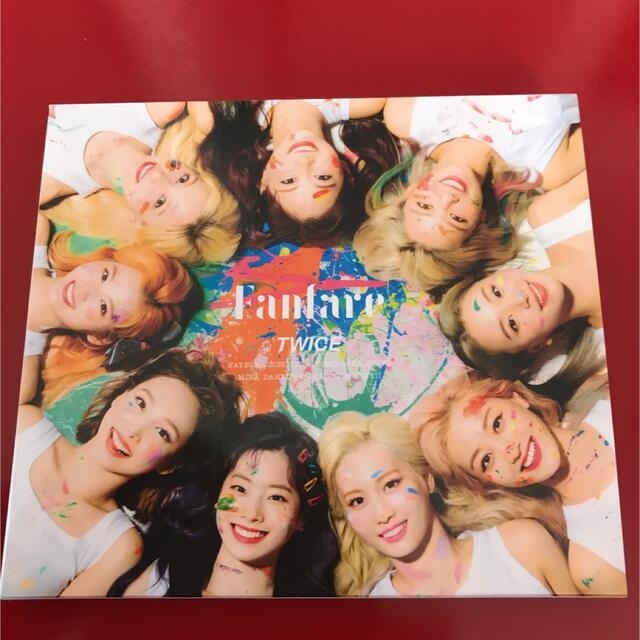 美品　トワイス　TWICE Fanfare CD +DVD エンタメ/ホビーのCD(K-POP/アジア)の商品写真