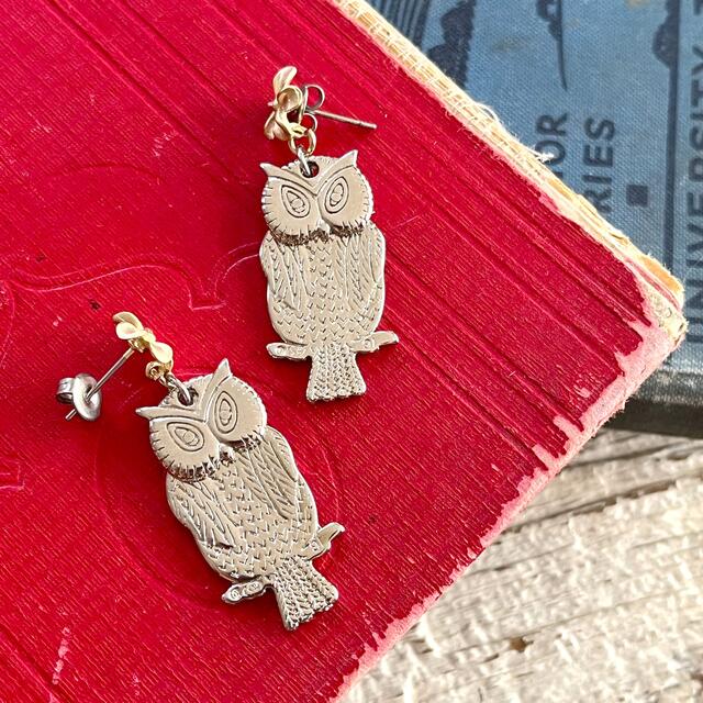 70’s英！OWL×花！顔が揺れるピアス