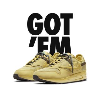 ナイキ(NIKE)のNIKE AIR MAX CACT'US Gold 27.5センチ(スニーカー)