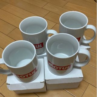 新品 Motul マグカップ　4個(グラス/カップ)