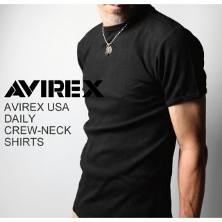 アヴィレックス(AVIREX)の【avirex】アヴィレックス L ブラック tシャツ(Tシャツ/カットソー(半袖/袖なし))