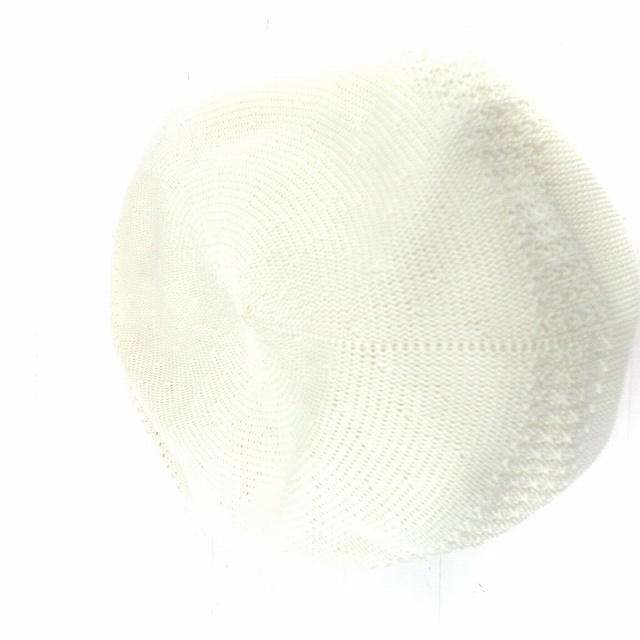 other(アザー)のハンチング帽 キャスケット 帽子 アイボリー 白 キナリ /FT49 レディースの帽子(ハンチング/ベレー帽)の商品写真