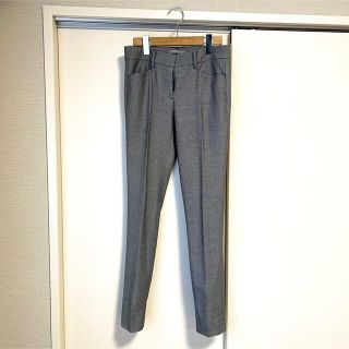 セオリーリュクス(Theory luxe)のtheory luxe グレンチェックのセンタープレスパンツ(ワークパンツ/カーゴパンツ)