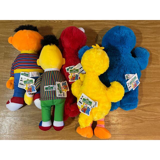 95ers様専用 ユニクロ カウズ × セサミストリートぬいぐるみ 5体 - 3