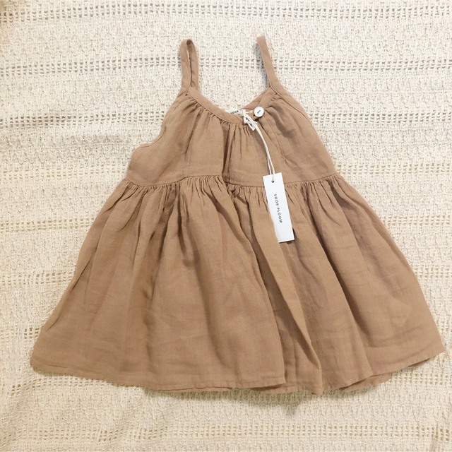キッズ SOOR PLOOM - soor ploom Birdie Tunic, Dark Tea 新品 2yの