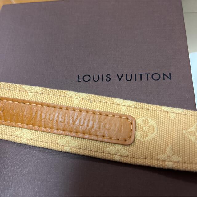 LOUIS VUITTON - Louis Vuitton ルイヴィトン レザーベルト 本革 LOUIS VUITTON - Louis Vuitton ルイヴィトン レザーベルト 本革