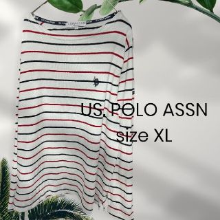 ポロラルフローレン(POLO RALPH LAUREN)のUS POLO ASSN  ボーダー 7分袖カットソー(カットソー(長袖/七分))