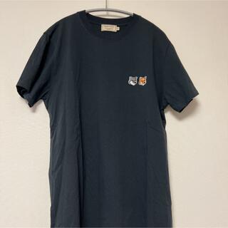 メゾンキツネ(MAISON KITSUNE')のメゾンキツネmaison kitsune ダブルフォックス Tシャツ(Tシャツ/カットソー(半袖/袖なし))
