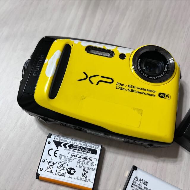 富士フイルム(フジフイルム)のFUJIFILM デジタルカメラ XP120 イエロー 防水 スマホ/家電/カメラのカメラ(コンパクトデジタルカメラ)の商品写真