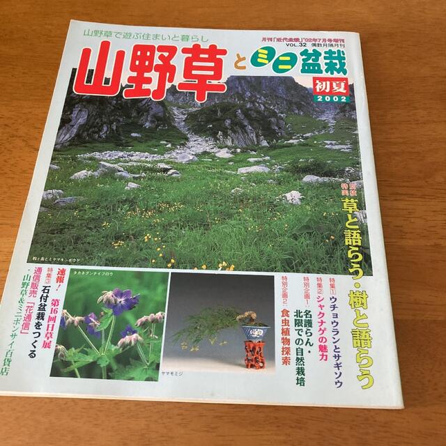 山野草とミニ盆栽 エンタメ/ホビーの本(趣味/スポーツ/実用)の商品写真