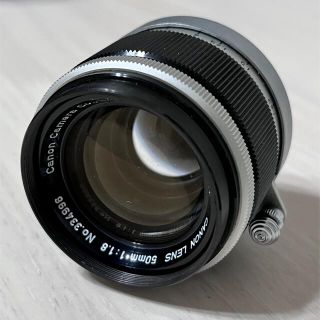 キヤノン(Canon)のジャンクCanon LENS 50mm F1.8 ライカ L39マウント(レンズ(単焦点))