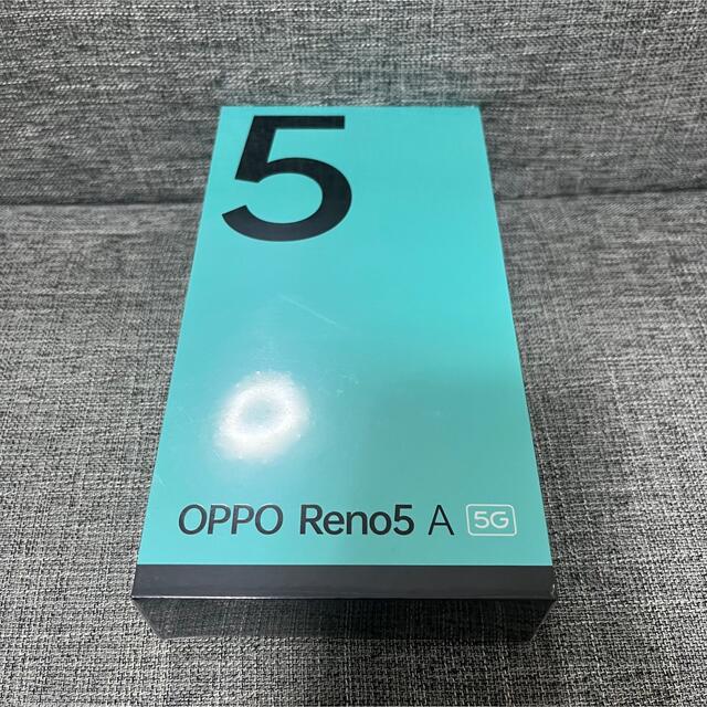 OPPO Reno5 A アイスブルー SIMフリー CPH2199スマホ/家電/カメラ