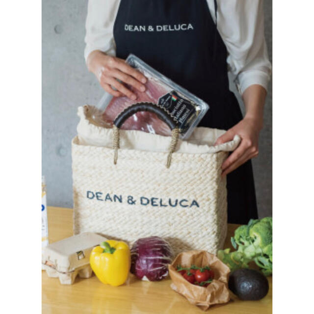 DEAN＆DELUCA×BEAMS COUTURE 保冷カゴバッグ