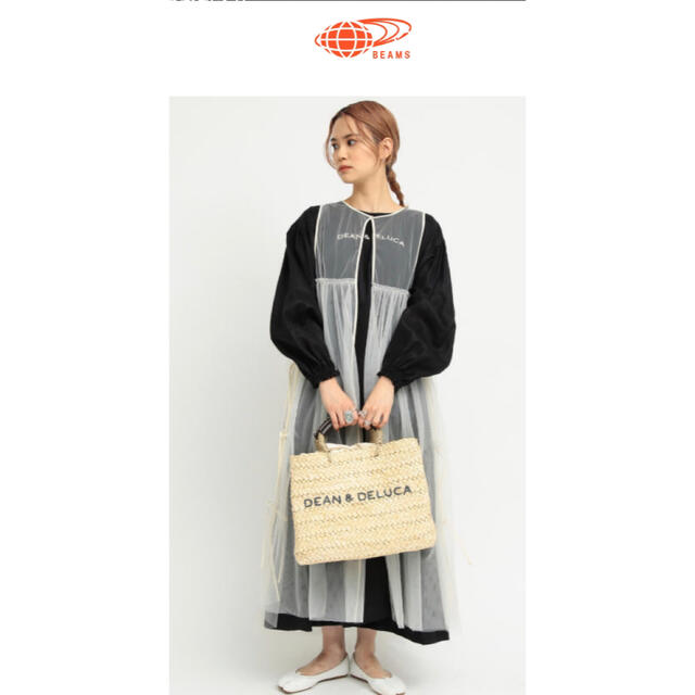 DEAN＆DELUCA×BEAMS COUTURE 保冷カゴバッグ