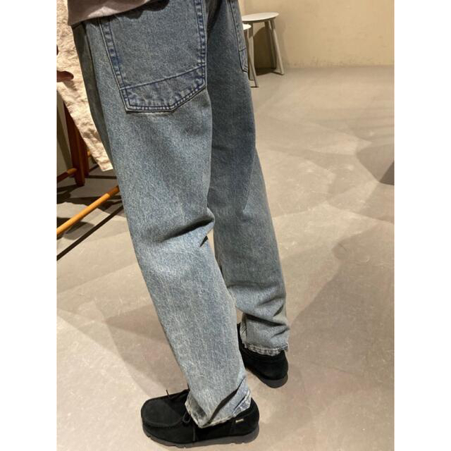 Let LOOSE Stone Washed Indigo Jeans デニム