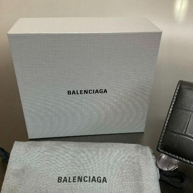 バレンシアガ B mini wallet 601350 1JU7W ミニ財布