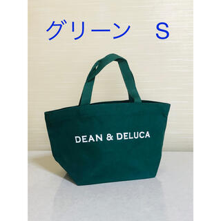 ディーンアンドデルーカ(DEAN & DELUCA)のdean＆deluca トートバッグ グリーン Sサイズ(トートバッグ)