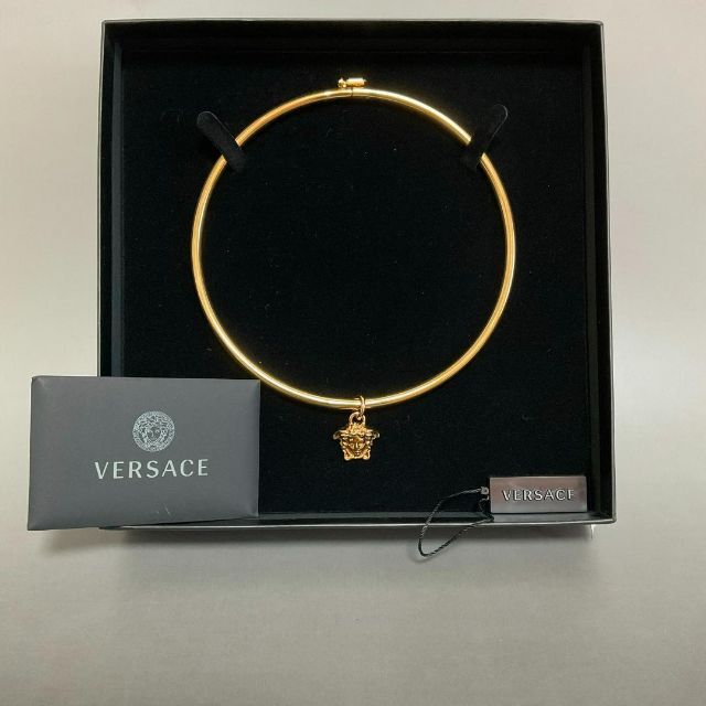 ネックレスVersace ゴールド Charm Medusa チョーカー メドゥーサ