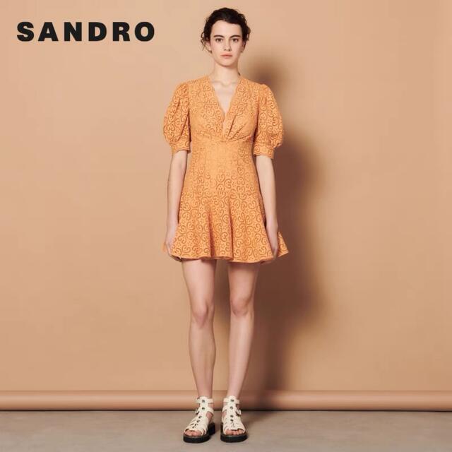 ❤人気新作 新品   Sandro ひざ丈ワンピース