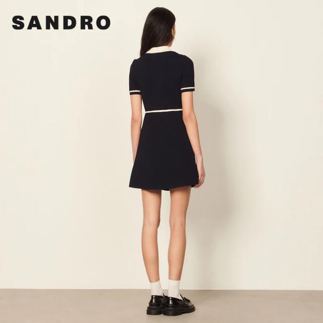 ❤人気新作 新品   Sandro ひざ丈ワンピース