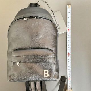 BALENCIAGA リュック Bロゴ レザー バックパック