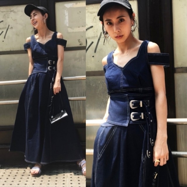 アメリビンテージ Ameri vintage DENIM BELT DRESS