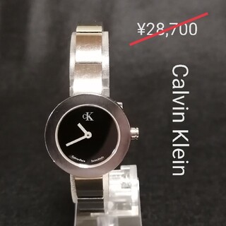 カルバンクライン(Calvin Klein)のCalvinKleinカルバンクライン♦極美品♥稼働良好♬Qz♪レディース腕時計(腕時計)