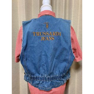 トラサルディ(Trussardi)のトラサルディ　TRUSSARDI デニムベスト(ベスト/ジレ)