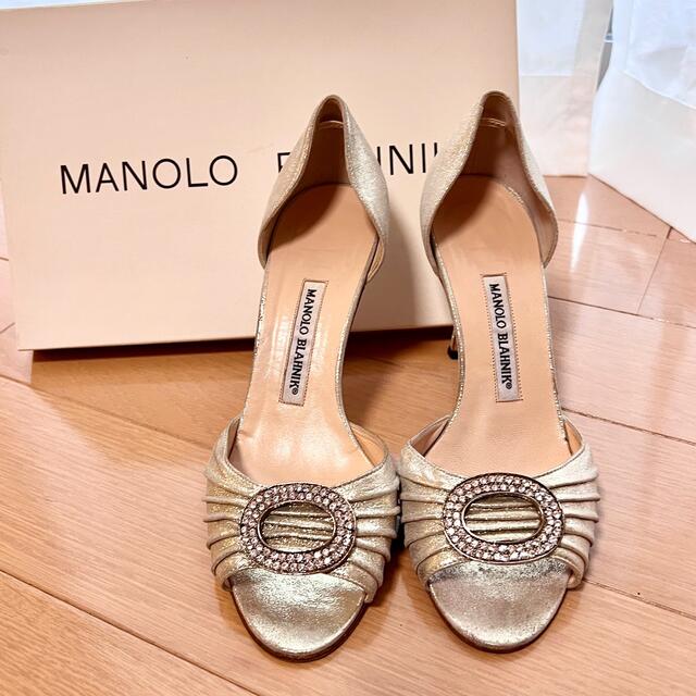 MANOLO BLAHNIK(マノロブラニク)のマノロブラニク　SATC同型　サンダル レディースの靴/シューズ(ミュール)の商品写真